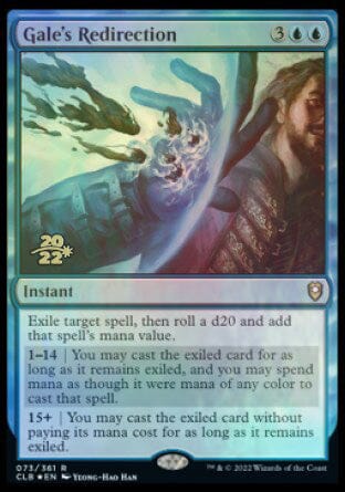 Gale's Redirection [Commander Legends: Battle for Baldur's Gate Prerelease Promos] MTG Single Magic: The Gathering  | Multizone: Comics And Games