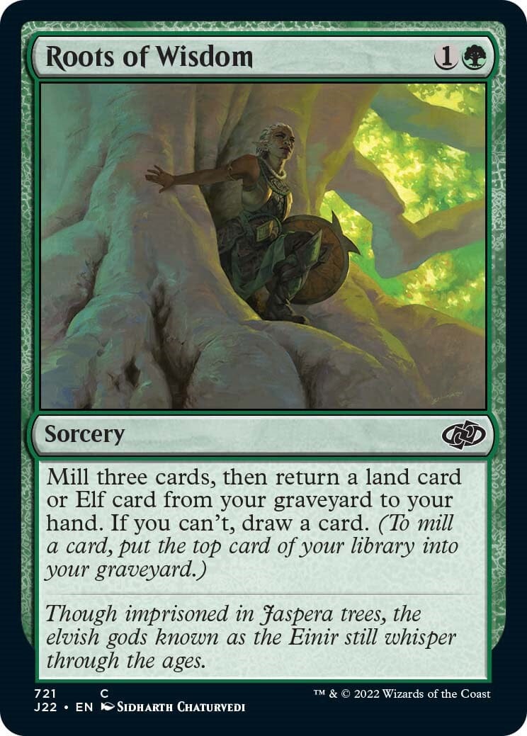 Roots of Wisdom [Jumpstart 2022] MTG Single Magic: The Gathering  | Multizone: Comics And Games