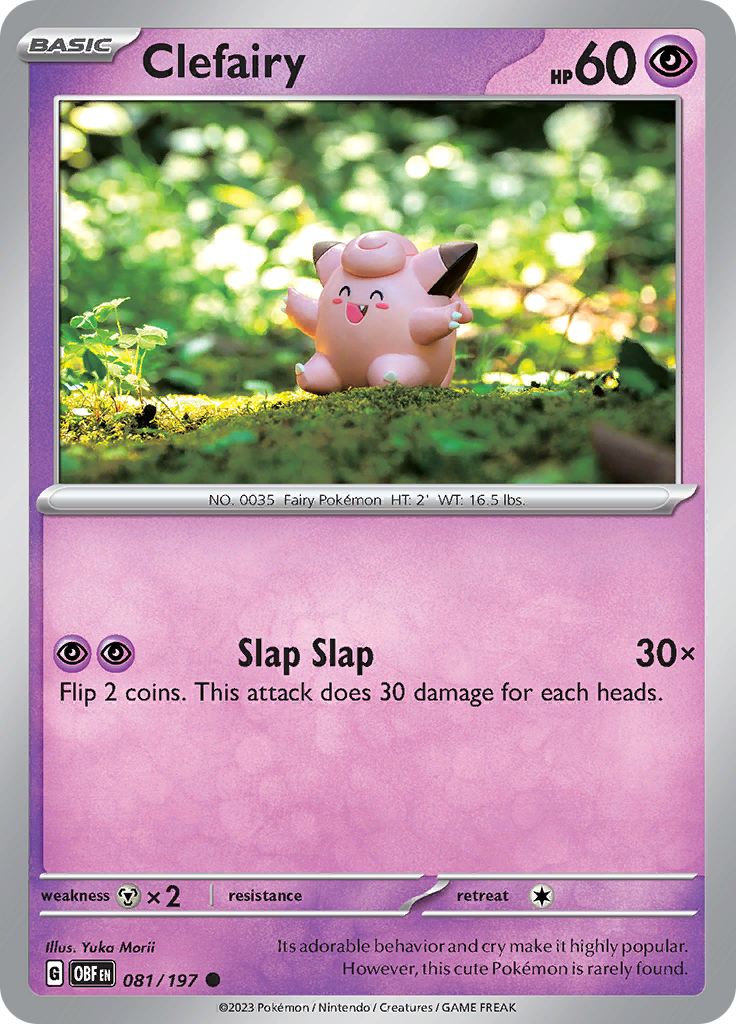Clefairy (081/197) [Scarlet & Violet: Obsidian Flames] | Multizone: Comics And Games