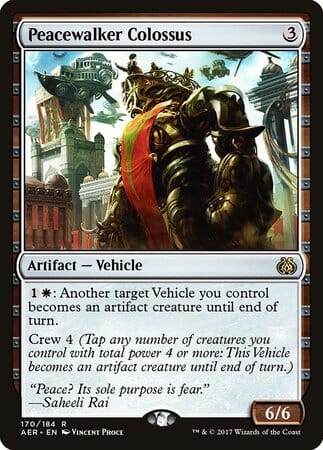 Peacewalker Colossus [Aether Revolt] MTG Single Magic: The Gathering  | Multizone: Comics And Games