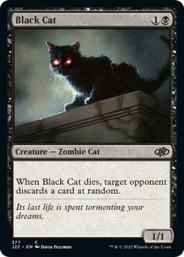 Black Cat [Jumpstart 2022] MTG Single Magic: The Gathering  | Multizone: Comics And Games