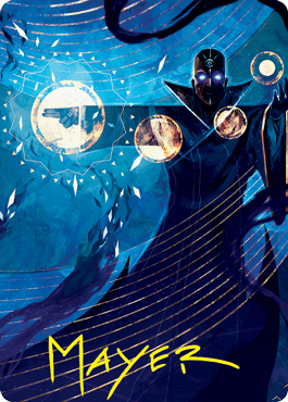 Negate Art Card (Gold-Stamped Signature) [Strixhaven: School of Mages Art Series] MTG Single Magic: The Gathering  | Multizone: Comics And Games
