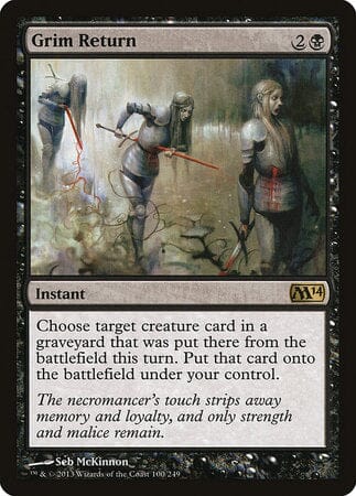 Grim Return [Magic 2014] MTG Single Magic: The Gathering  | Multizone: Comics And Games