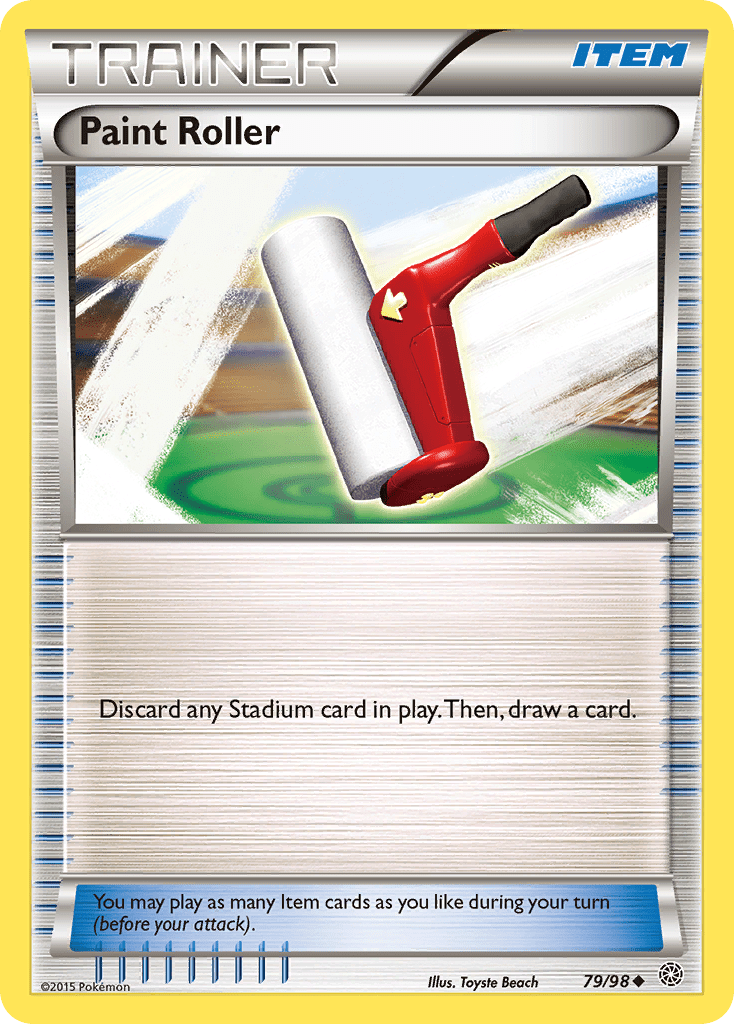 Paint Roller (79/98) [XY: Ancient Origins] Pokemon Single Pokémon  | Multizone: Comics And Games