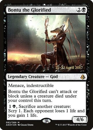 Bontu the Glorified [Amonkhet Promos] MTG Single Magic: The Gathering  | Multizone: Comics And Games