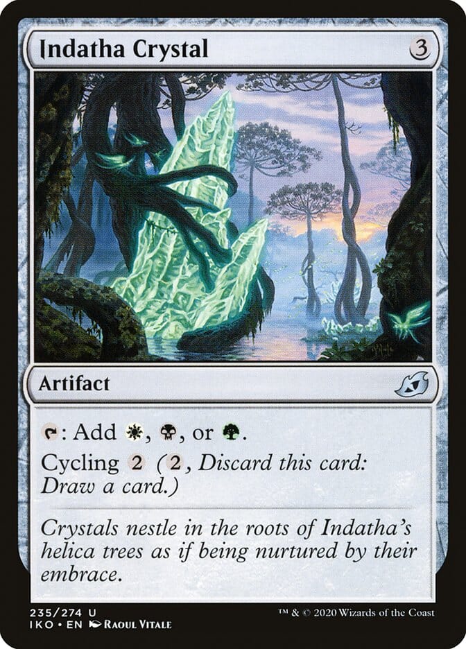 Indatha Crystal [Ikoria: Lair of Behemoths] MTG Single Magic: The Gathering  | Multizone: Comics And Games