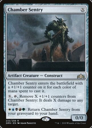 Chamber Sentry [Guilds of Ravnica] MTG Single Magic: The Gathering  | Multizone: Comics And Games