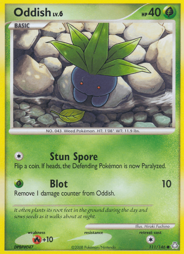 Oddish (111/146) [Diamond & Pearl: Legends Awakened] Pokemon Single Pokémon  | Multizone: Comics And Games