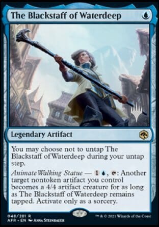 The Blackstaff of Waterdeep (Promo Pack) [Dungeons & Dragons: Adventures in the Forgotten Realms Promos] MTG Single Magic: The Gathering  | Multizone: Comics And Games