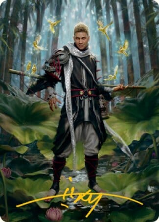 Grand Master of Flowers Art Card (Gold-Stamped Signature) [Dungeons & Dragons: Adventures in the Forgotten Realms Art Series] MTG Single Magic: The Gathering  | Multizone: Comics And Games