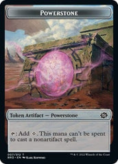 Powerstone // Zombie Double-Sided Token [The Brothers' War Tokens] MTG Single Magic: The Gathering  | Multizone: Comics And Games
