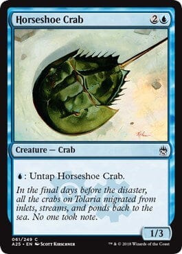 Horseshoe Crab [Masters 25] MTG Single Magic: The Gathering  | Multizone: Comics And Games