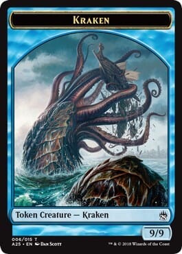 Kraken [Masters 25 Tokens] MTG Single Magic: The Gathering  | Multizone: Comics And Games