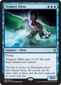 Tempest Djinn [Dominaria] MTG Single Magic: The Gathering  | Multizone: Comics And Games