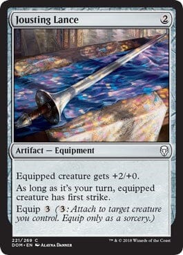 Jousting Lance [Dominaria] MTG Single Magic: The Gathering  | Multizone: Comics And Games