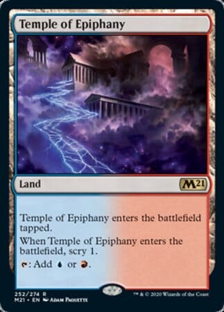 Temple of Epiphany [Core Set 2021] MTG Single Magic: The Gathering  | Multizone: Comics And Games