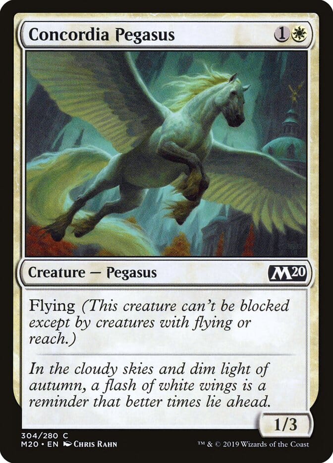 Concordia Pegasus [Core Set 2020] MTG Single Magic: The Gathering  | Multizone: Comics And Games