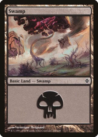 Swamp (240) [Rise of the Eldrazi] MTG Single Magic: The Gathering  | Multizone: Comics And Games