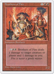 Brothers of Fire [Fourth Edition] MTG Single Magic: The Gathering  | Multizone: Comics And Games