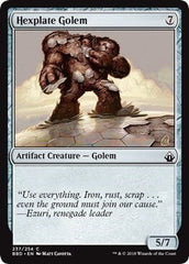 Hexplate Golem [Battlebond] MTG Single Magic: The Gathering  | Multizone: Comics And Games