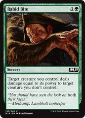 Rabid Bite [Core Set 2019] MTG Single Magic: The Gathering  | Multizone: Comics And Games