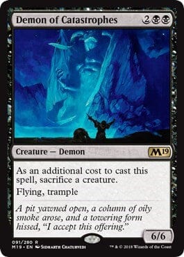 Demon of Catastrophes [Core Set 2019] MTG Single Magic: The Gathering  | Multizone: Comics And Games