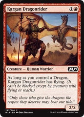Kargan Dragonrider [Core Set 2019] MTG Single Magic: The Gathering  | Multizone: Comics And Games