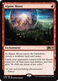 Alpine Moon [Core Set 2019] MTG Single Magic: The Gathering  | Multizone: Comics And Games