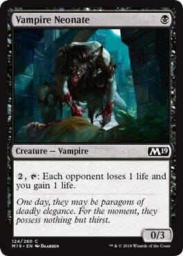 Vampire Neonate [Core Set 2019] MTG Single Magic: The Gathering  | Multizone: Comics And Games