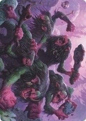 Hagi Mob Art Card [Kaldheim: Art Series] MTG Single Magic: The Gathering  | Multizone: Comics And Games