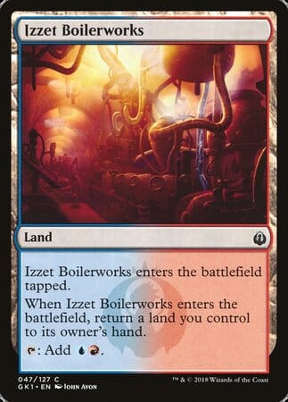 Izzet Boilerworks [GRN Guild Kit] MTG Single Magic: The Gathering  | Multizone: Comics And Games
