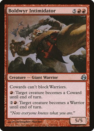 Boldwyr Intimidator [Morningtide] MTG Single Magic: The Gathering  | Multizone: Comics And Games