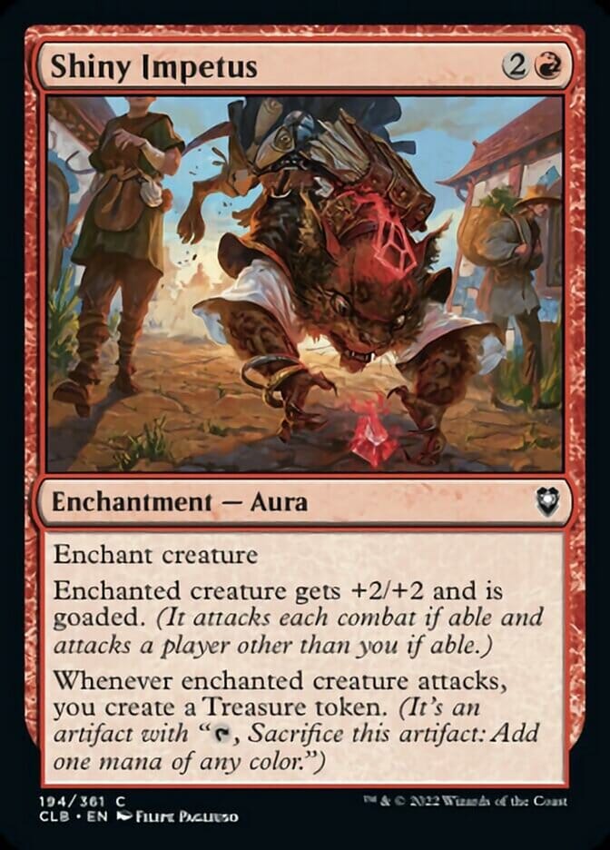 Shiny Impetus [Commander Legends: Battle for Baldur's Gate] MTG Single Magic: The Gathering  | Multizone: Comics And Games