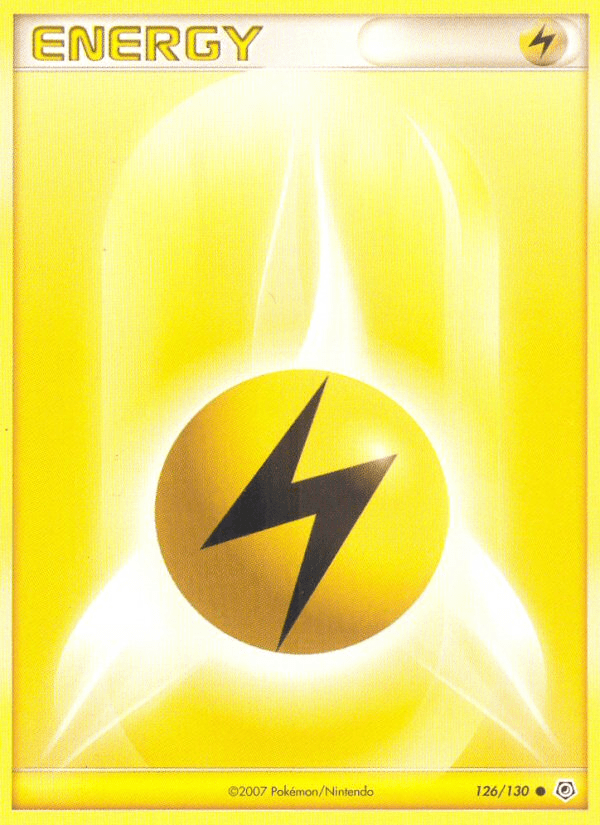 Lightning Energy (126/130) [Diamond & Pearl: Base Set] Pokemon Single Pokémon  | Multizone: Comics And Games