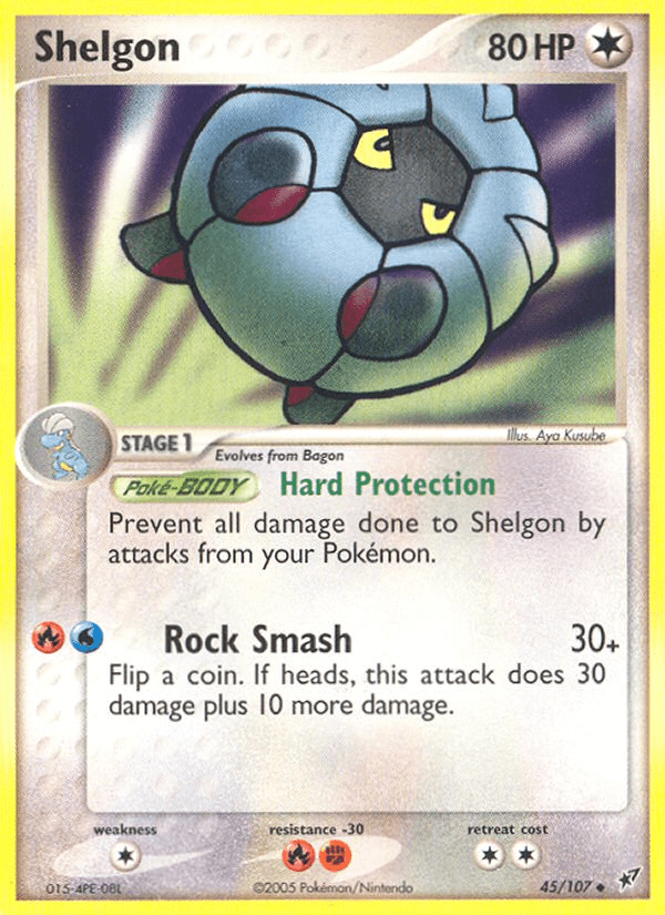 Shelgon (45/107) [EX: Deoxys] Pokemon Single Pokémon  | Multizone: Comics And Games