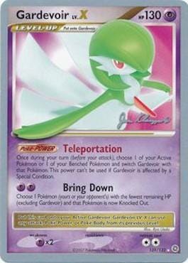Gardevoir LV.X (131/132) (Psychic Lock - Jason Klaczynski) [World Championships 2008] Pokemon Single Pokémon  | Multizone: Comics And Games