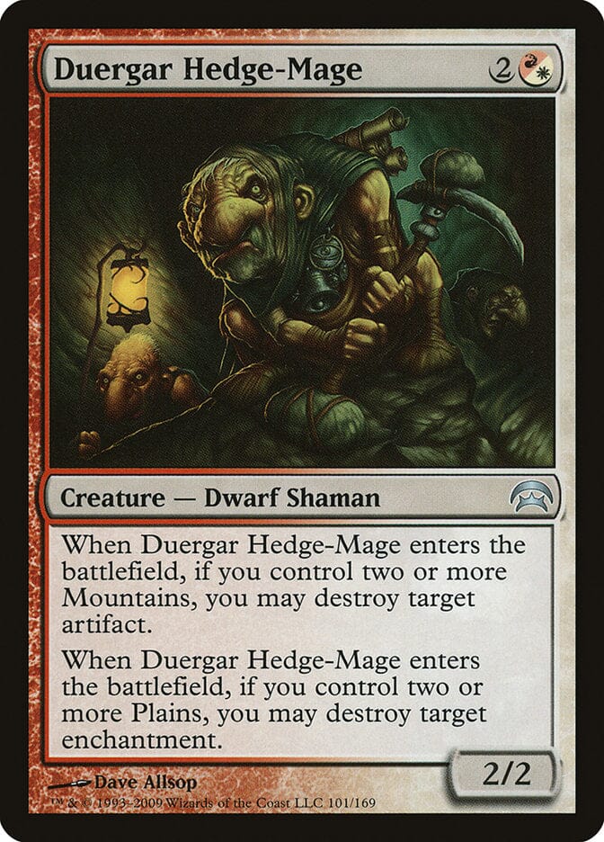 Duergar Hedge-Mage [Planechase] MTG Single Magic: The Gathering  | Multizone: Comics And Games