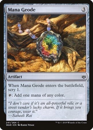 Mana Geode [War of the Spark] MTG Single Magic: The Gathering  | Multizone: Comics And Games