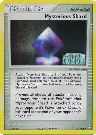 Mysterious Shard (81/100) (Stamped) [EX: Crystal Guardians] Pokemon Single Pokémon  | Multizone: Comics And Games