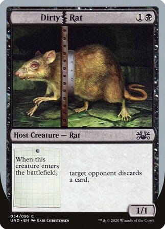Dirty Rat [Unsanctioned] MTG Single Magic: The Gathering  | Multizone: Comics And Games