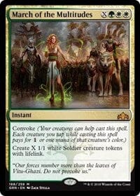 March of the Multitudes [Guilds of Ravnica] MTG Single Magic: The Gathering  | Multizone: Comics And Games