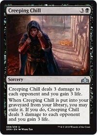 Creeping Chill [Guilds of Ravnica] MTG Single Magic: The Gathering  | Multizone: Comics And Games