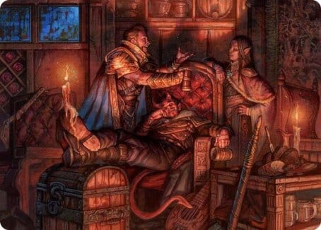 Long Rest Art Card [Dungeons & Dragons: Adventures in the Forgotten Realms Art Series] MTG Single Magic: The Gathering  | Multizone: Comics And Games