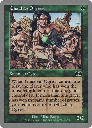 Ghazban Ogress [Unglued] MTG Single Magic: The Gathering  | Multizone: Comics And Games