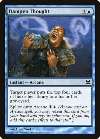 Dampen Thought [Modern Masters] MTG Single Magic: The Gathering  | Multizone: Comics And Games