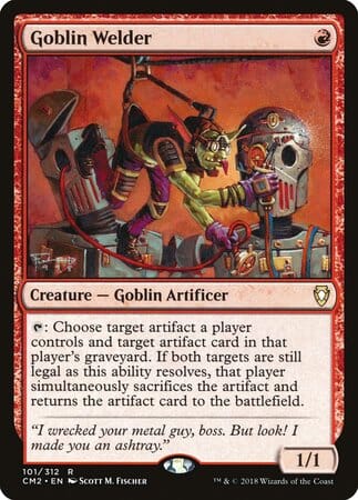 Goblin Welder [Commander Anthology Volume II] MTG Single Magic: The Gathering  | Multizone: Comics And Games