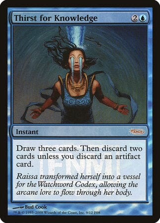Thirst for Knowledge [Friday Night Magic 2008] MTG Single Magic: The Gathering  | Multizone: Comics And Games
