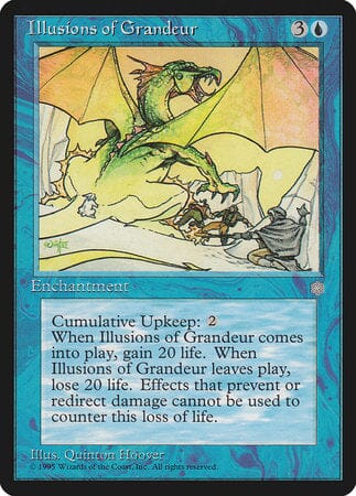 Illusions of Grandeur [Ice Age] MTG Single Magic: The Gathering  | Multizone: Comics And Games