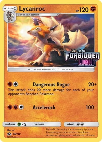 Lycanroc (SM118) (Prerelease Promo) [Sun & Moon: Black Star Promos] Pokemon Single Pokémon  | Multizone: Comics And Games