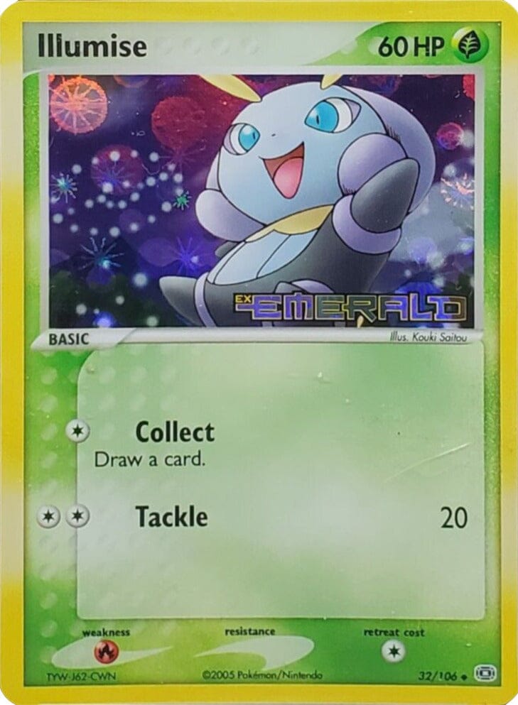 Illumise (32/106) (Stamped) [EX: Emerald] Pokemon Single Pokémon  | Multizone: Comics And Games